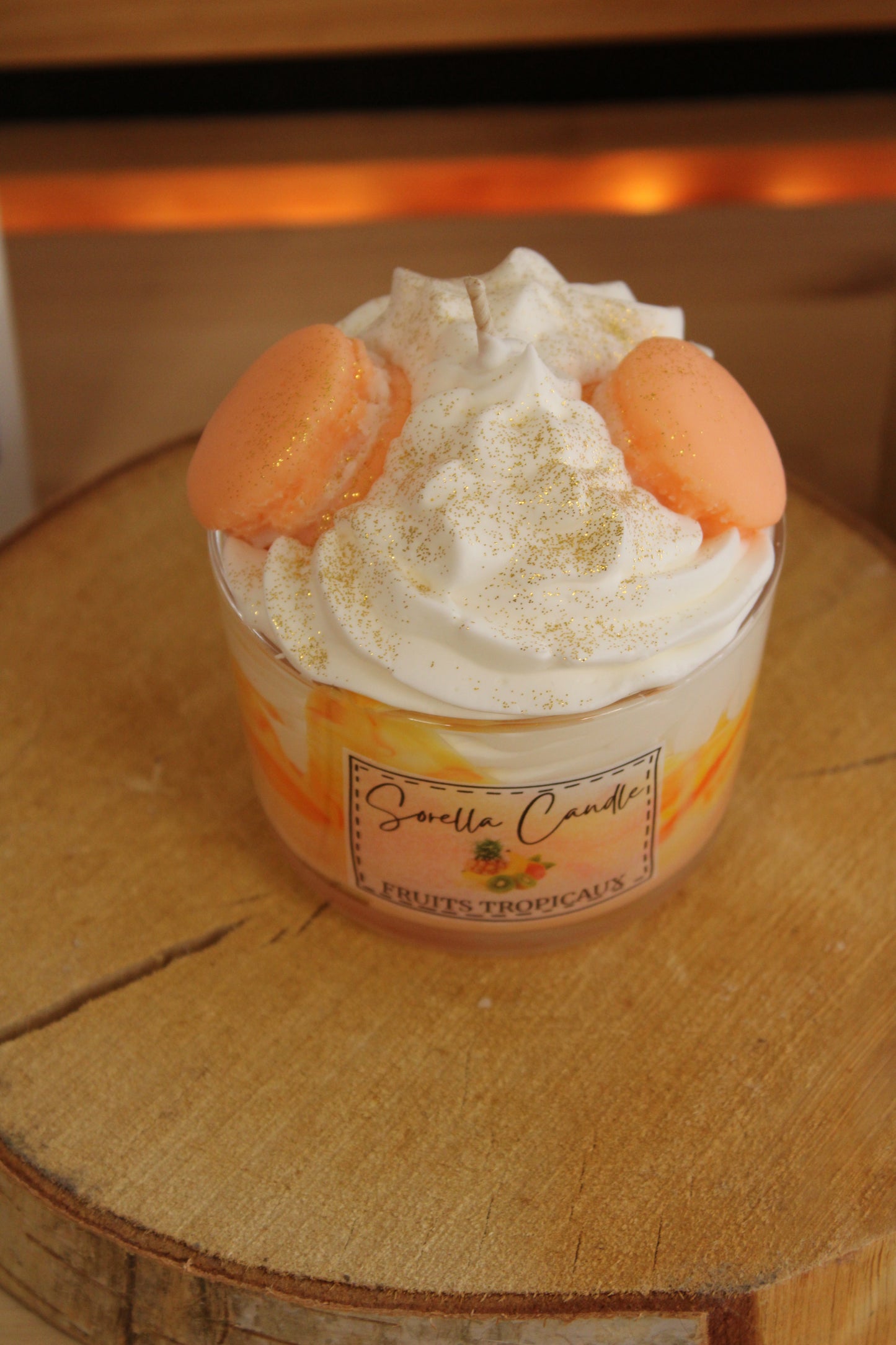 Bougie Gourmande Fruits Tropicaux